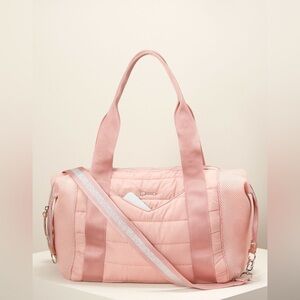 Stella & Dot quilted duffle bag